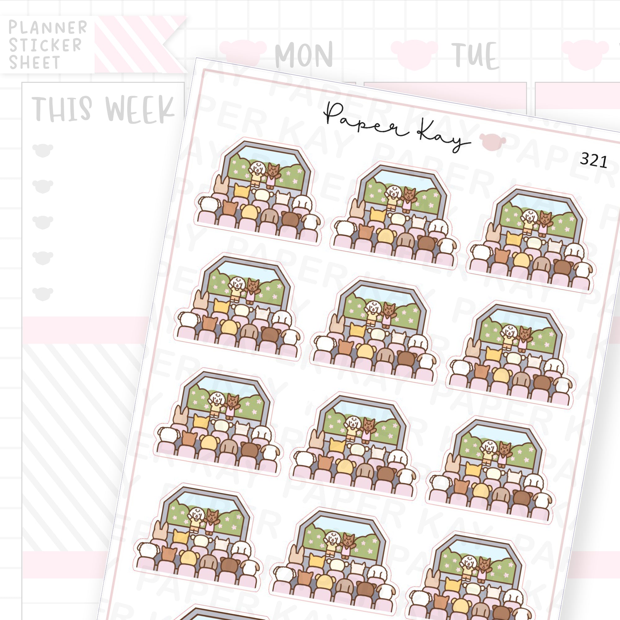Theatre Sticker Sheet