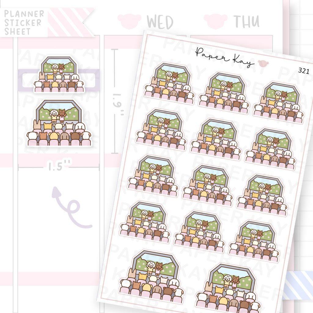 Theatre Sticker Sheet