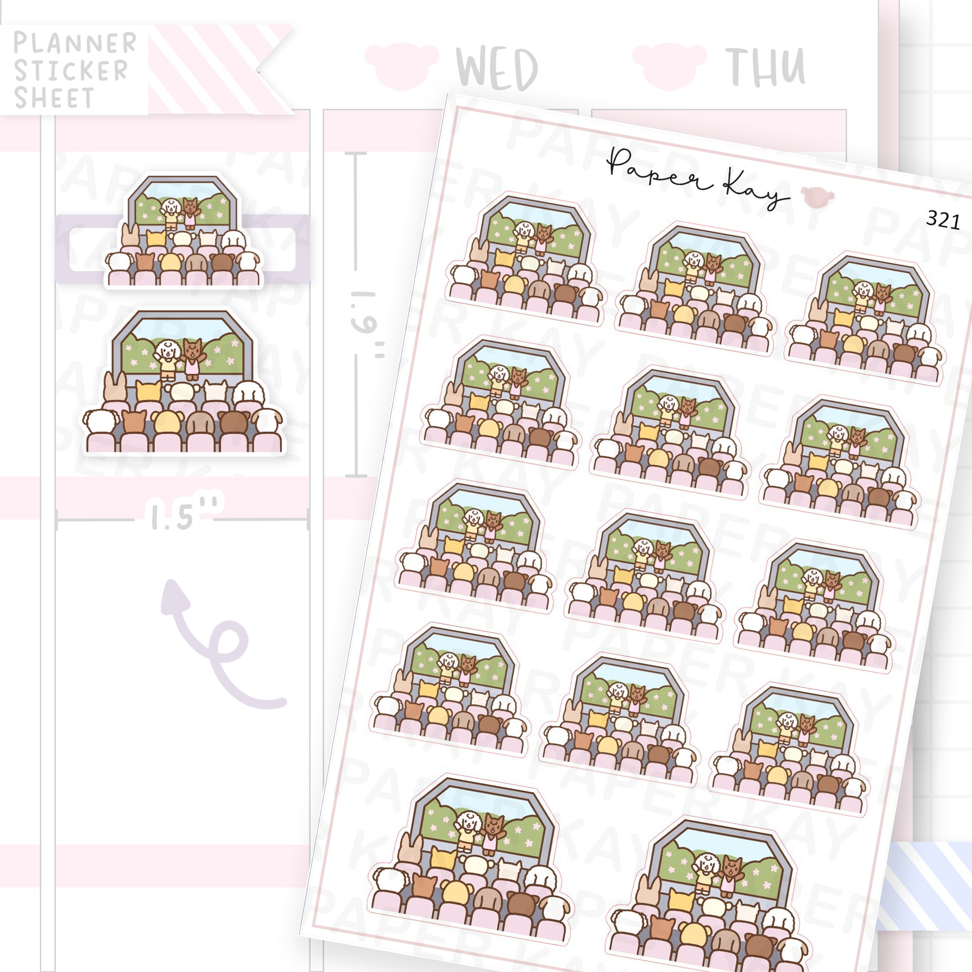 Theatre Sticker Sheet