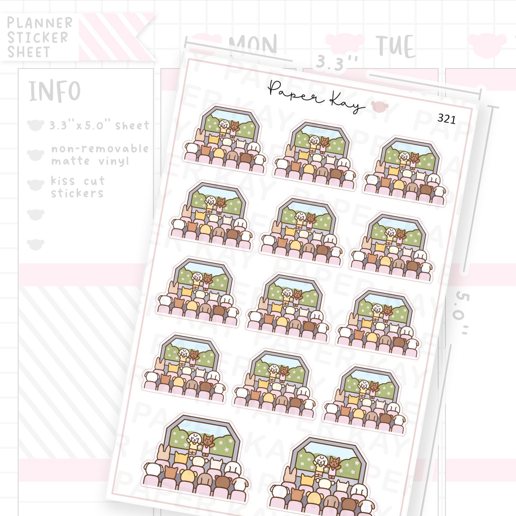 Theatre Sticker Sheet