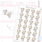 Too Hot Sticker Sheet
