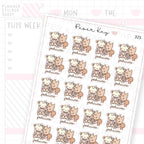 Pedicure Sticker Sheet