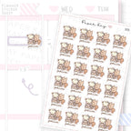 Pedicure Sticker Sheet