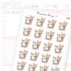 Lash Appointment Sticker Sheet