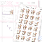 Lash Appointment Sticker Sheet