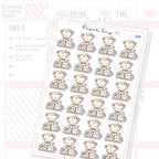 Dot the Bear Planning Sticker Sheet