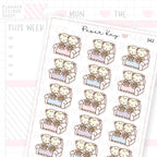 Couples Home Movie Sticker Sheet