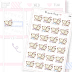 Couple in Love Sticker Sheet