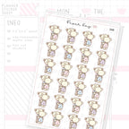 Couple Hugging Sticker Sheet
