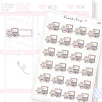 Pay Bills Sticker Sheet