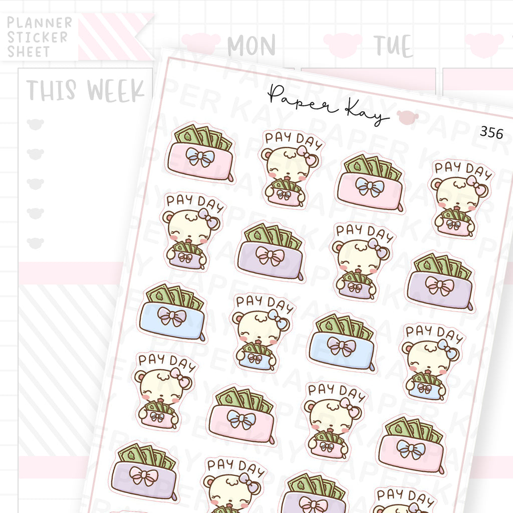 Pay Day Sticker Sheet