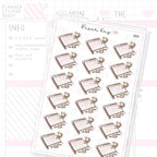 Planner Tracker Sticker Sheet