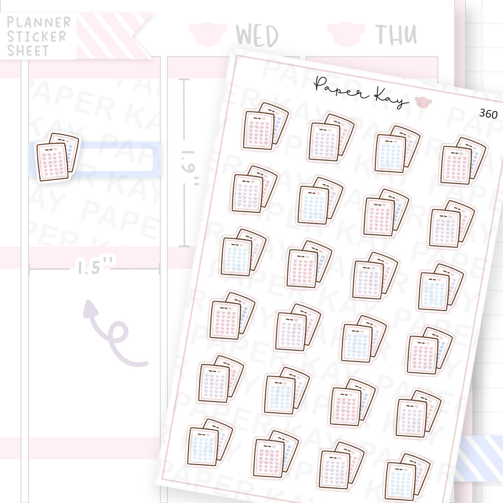 Paper Kay Sticker Sheet