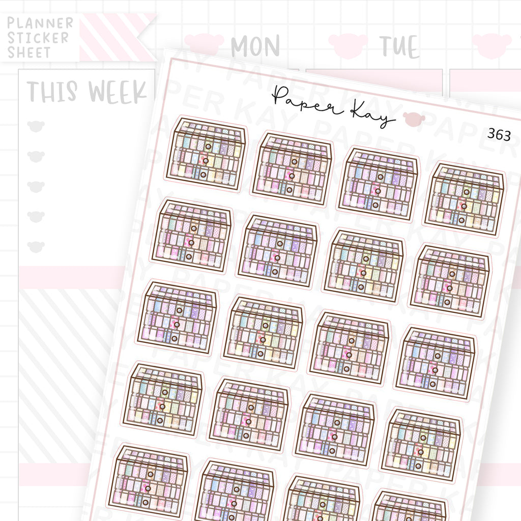 Washi Organiser Sticker Sheet