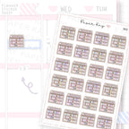 Washi Organiser Sticker Sheet