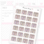 Washi Organiser Sticker Sheet
