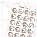 Wishing to Turn Back Time Sticker Sheet
