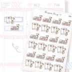 Planner Mail Sticker Sheet