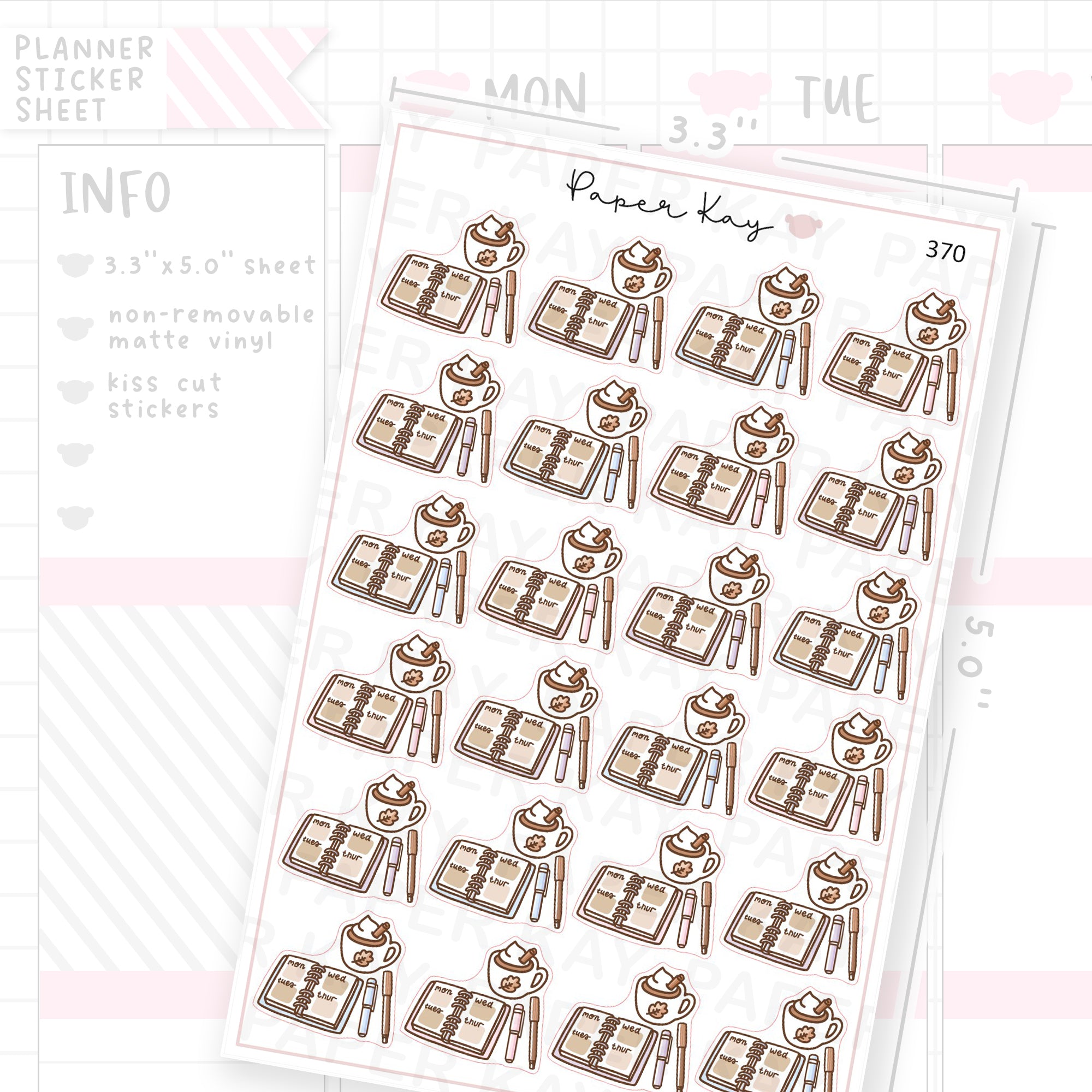 Autumn Planning Sticker Sheet