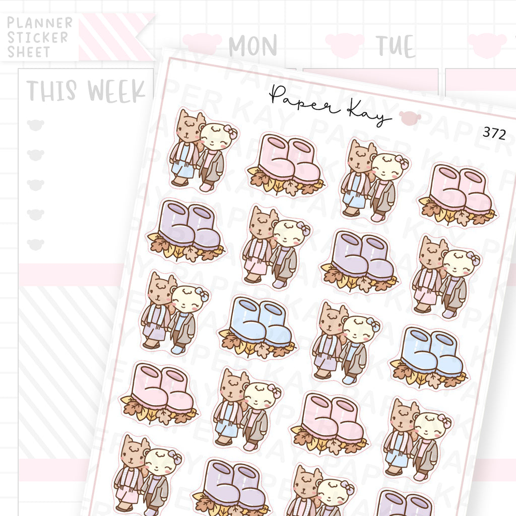 Autumn Walk Sticker Sheet