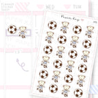 Football Sticker Sheet