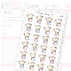 Hot Water Bottle Sticker Sheet
