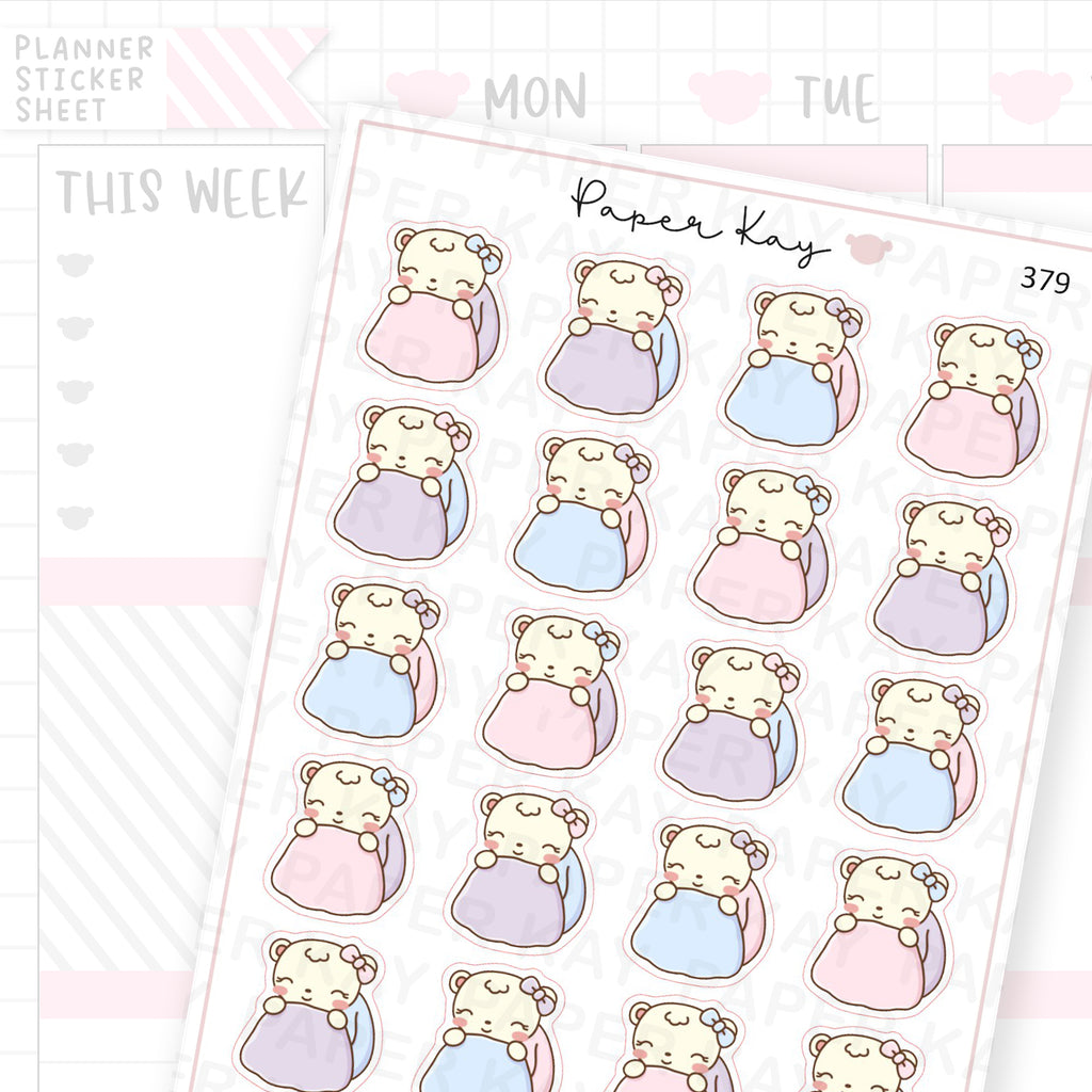 Cosy Blanket Sticker Sheet