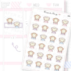 Winter Dot the Bear Sticker Sheet