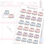 Winter Boots Sticker Sheet