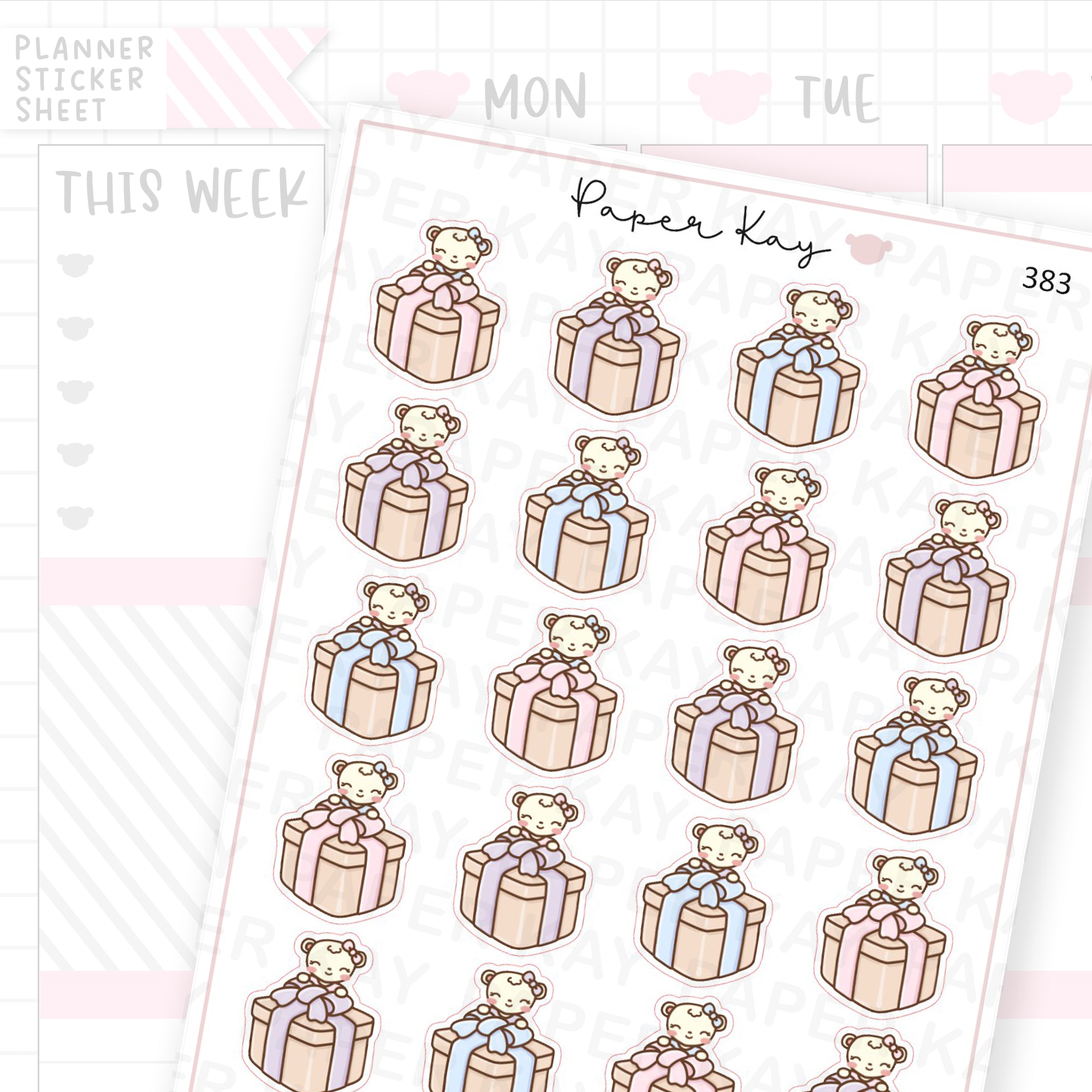 Gift/Present Sticker Sheet