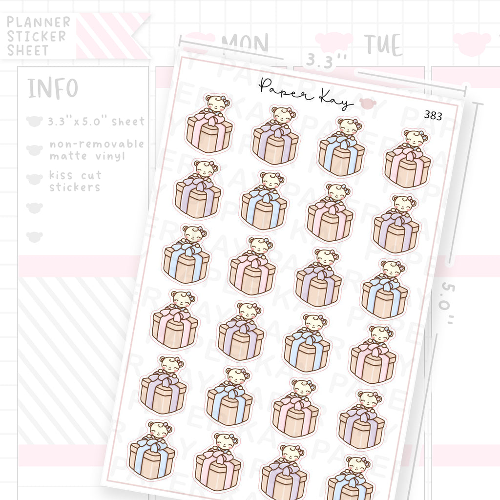 Gift/Present Sticker Sheet