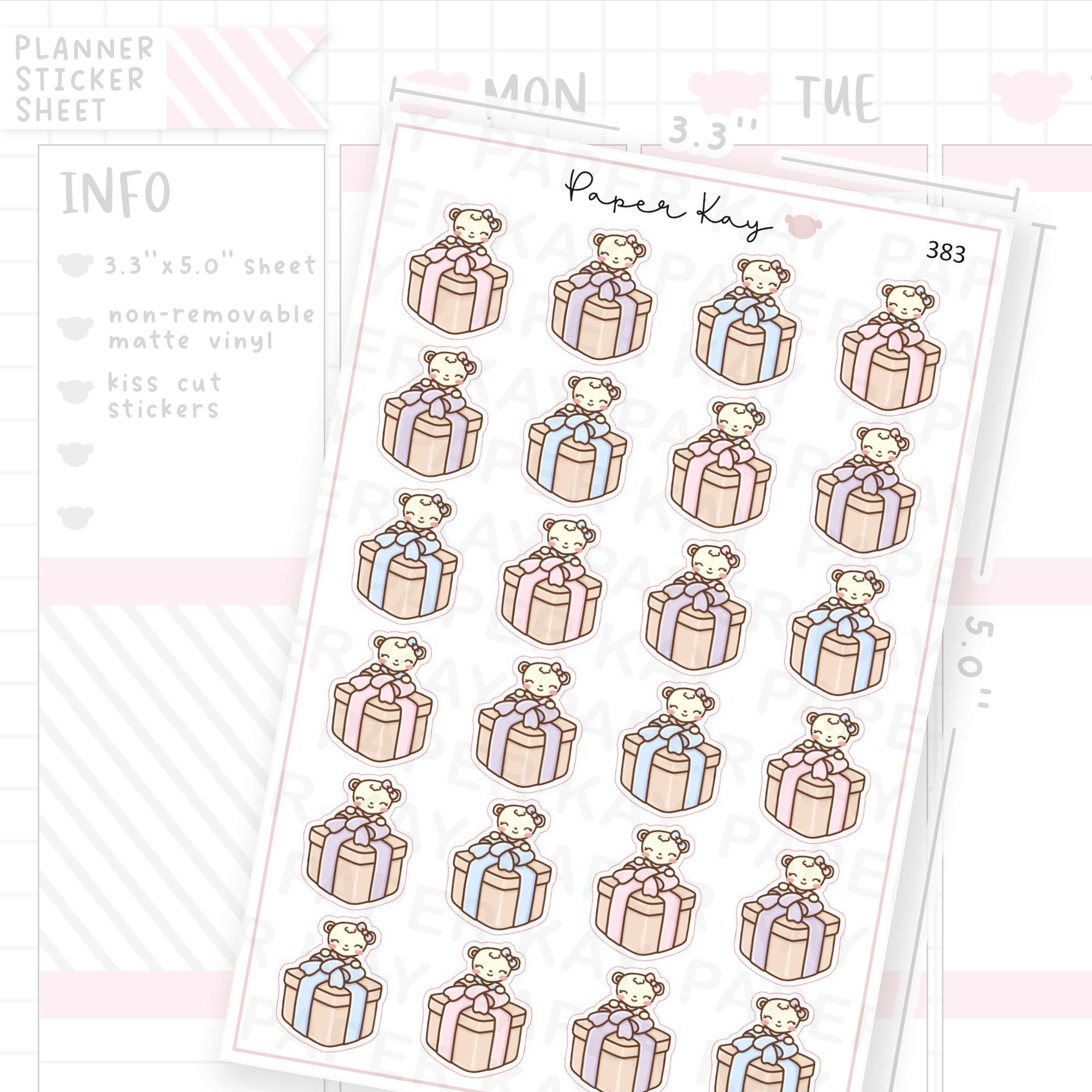 Gift/Present Sticker Sheet