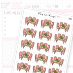 Winter Dining Table Sticker Sheet