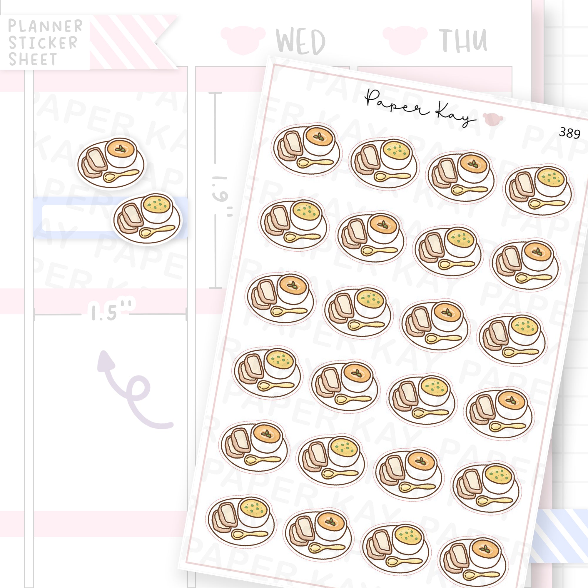 Soup Sticker Sheet