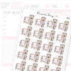 Winter Planner Sticker Sheet