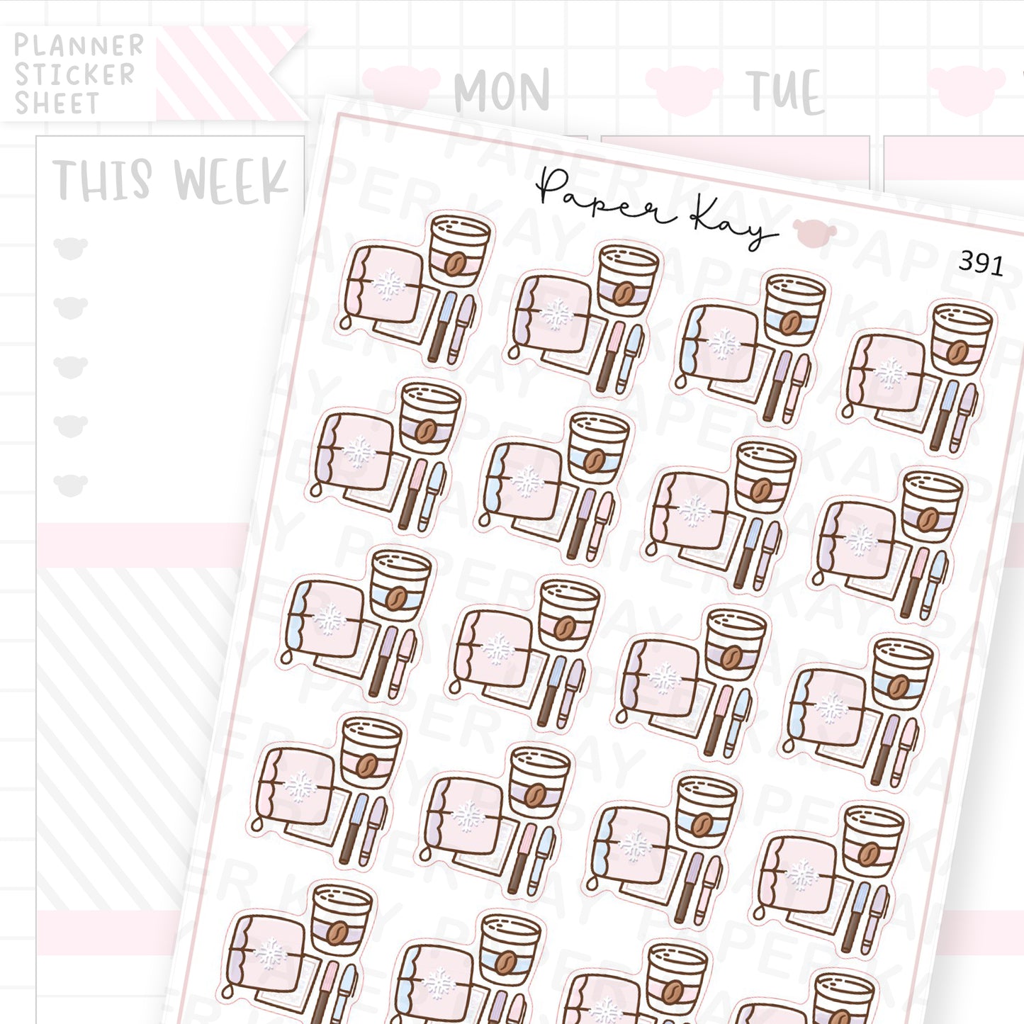 Winter Planner Sticker Sheet