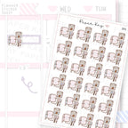 Winter Planner Sticker Sheet