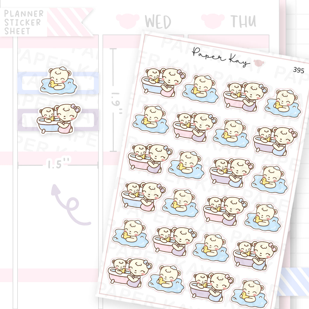 Bathtime Sticker Sheet