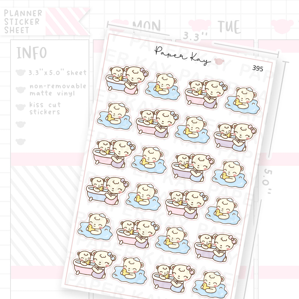 Bathtime Sticker Sheet