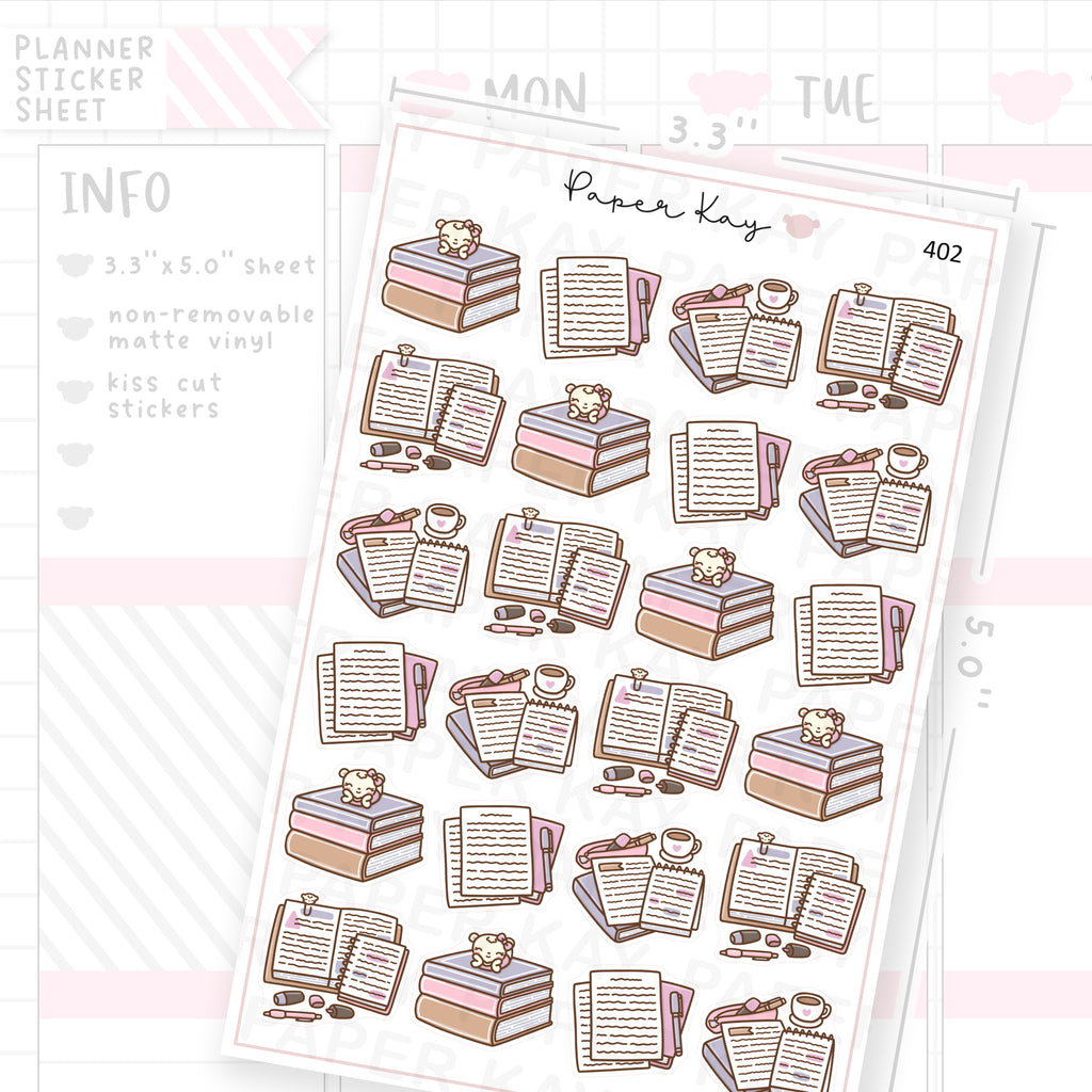 Study/Revision Sticker Sheet