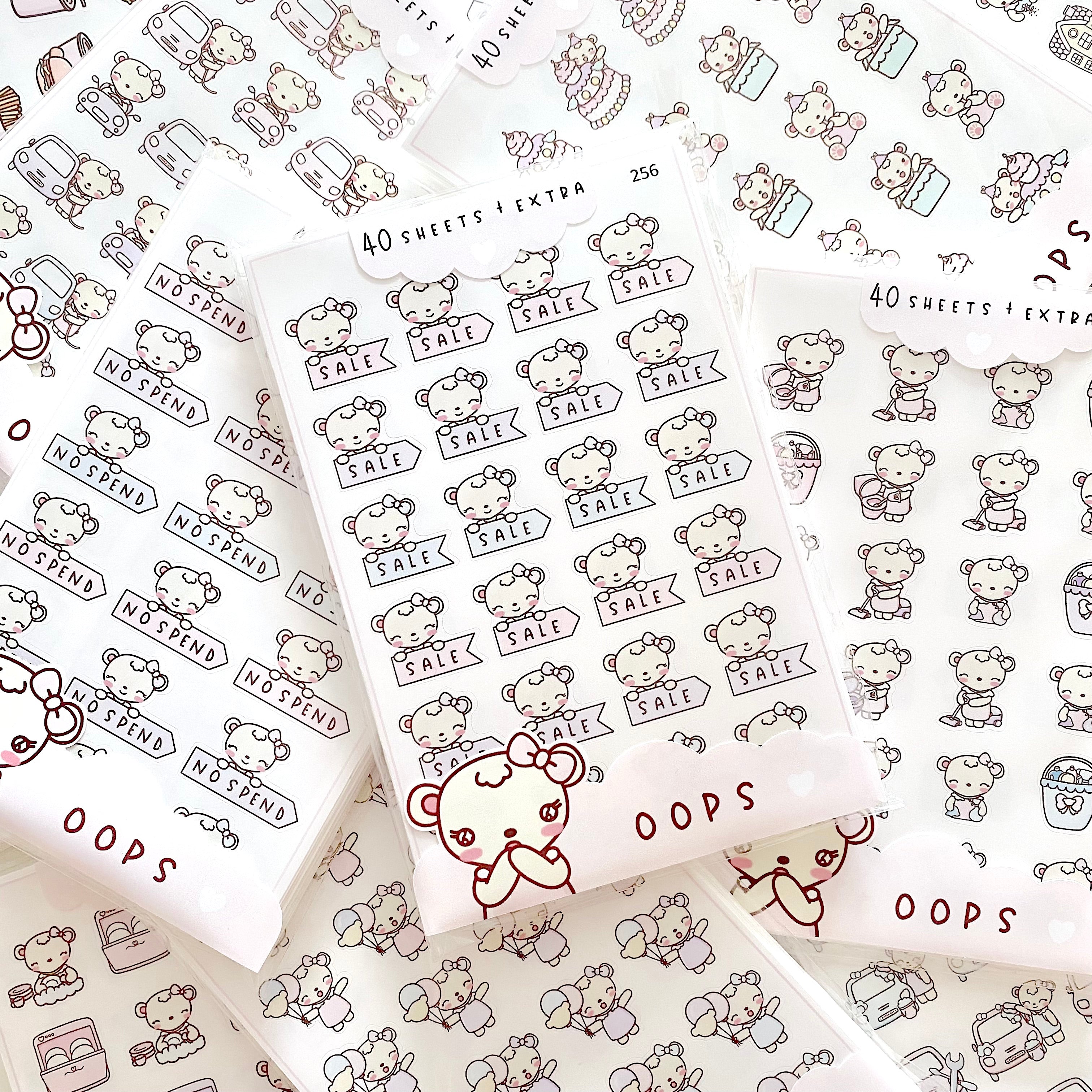 40 Sheet Mystery Oops Pack - Thin Vinyl