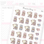 Coffee Machine Sticker Sheet