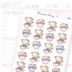 Cooking Pot Sticker Sheet