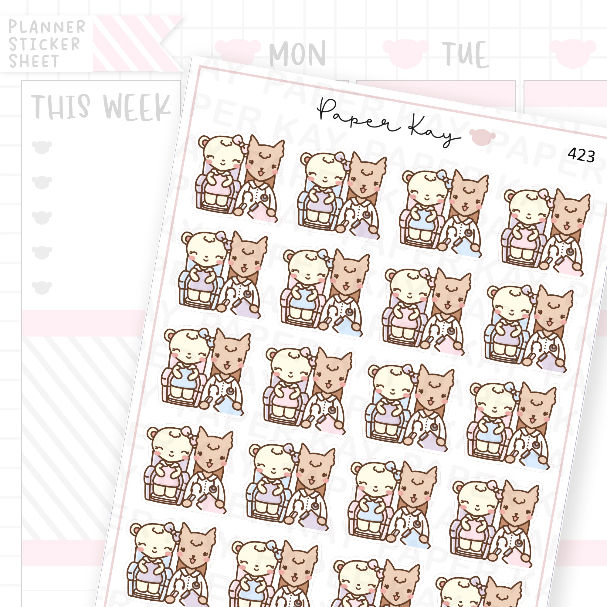 Doctors Appointment Sticker Sheet