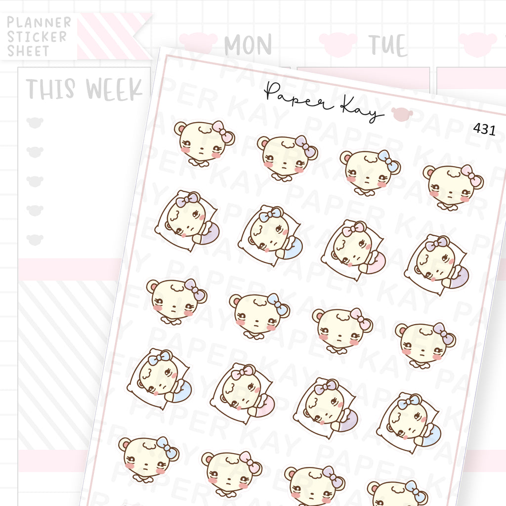 Can't Sleep/Insomnia Sticker Sheet