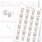 Blanket Hoodie Sticker Sheet