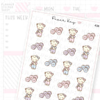 Dumbbell Sticker Sheet