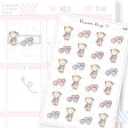 Dumbbell Sticker Sheet