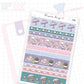 Raindrops Washi Strip Sticker Sheet