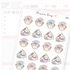 Hair Mask Sticker Sheet